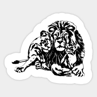 Lion Sticker